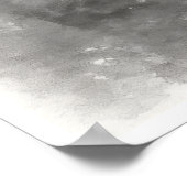 Silent Passage — Ink Painting Wabi-Sabi Reflection Poster (Hoek)