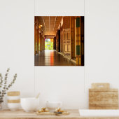 Silent Passage – Japanese Wabi-Sabi Photography Poster (Keuken)