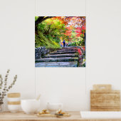 Silent Passage — (The Path) Wabi-Sabi Photo Poster (Keuken)