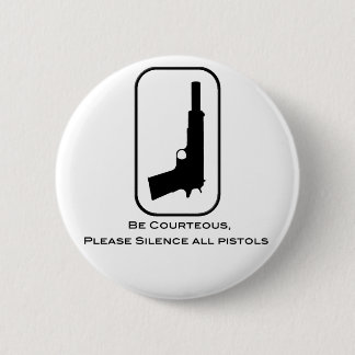 Silent Pistol Ronde Button 5,7 Cm