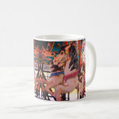Silent Prancers Carousel Horses Koffiemok (Voorkant rechts)