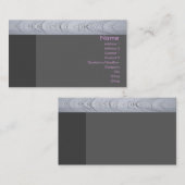 Silent-profielkaart Visitekaartje (Voorkant / Achterkant)