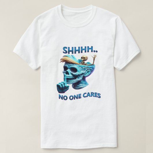 Silent Reaper grafisch T-shirt met sassy bericht (Design voorkant)