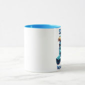 Silent Reaper grafisch T-shirt met sassy bericht Mok (Midden)