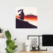 Silent Samurai – The Feminine Shadow: Horizon Poster (Thuiskantoor)
