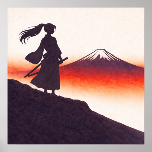 Silent Samurai – The Feminine Shadow: Horizon Poster (Voorkant)