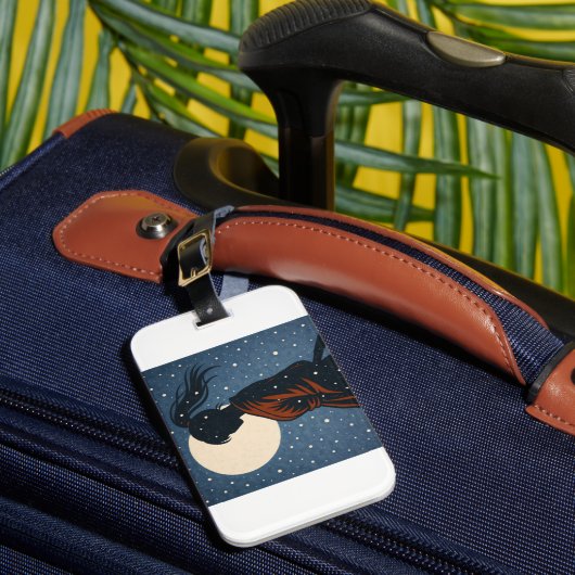 Silent Samurai – The Feminine Shadow: Snowfall Bagagelabel (Voorkant Insitu 1)