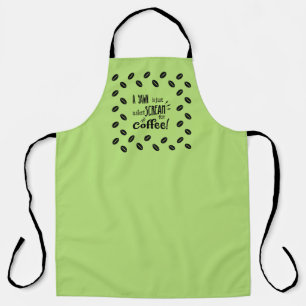 SILENT SCREAM APRON SCHORT