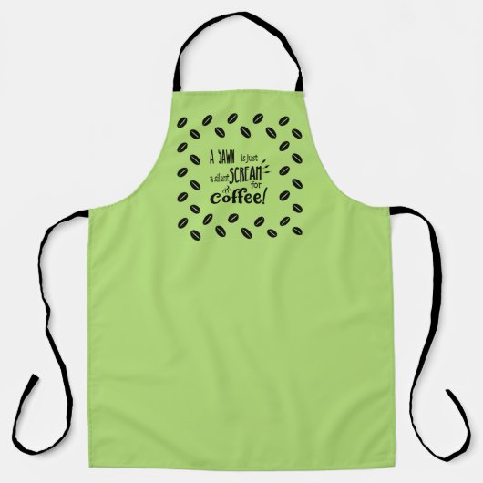 SILENT SCREAM APRON SCHORT (Voorkant)