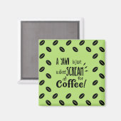 SILENT SCREAM MAGNET (Voorkant / Achterkant)