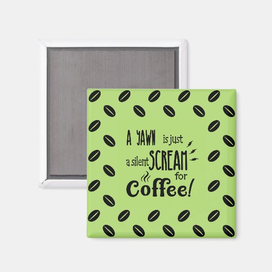 SILENT SCREAM MAGNET (Voorkant / Achterkant)