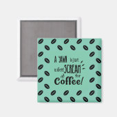 SILENT SCREAM MAGNET (Voorkant / Achterkant)