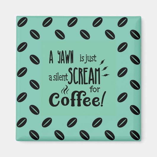 SILENT SCREAM MAGNET (Voorkant)