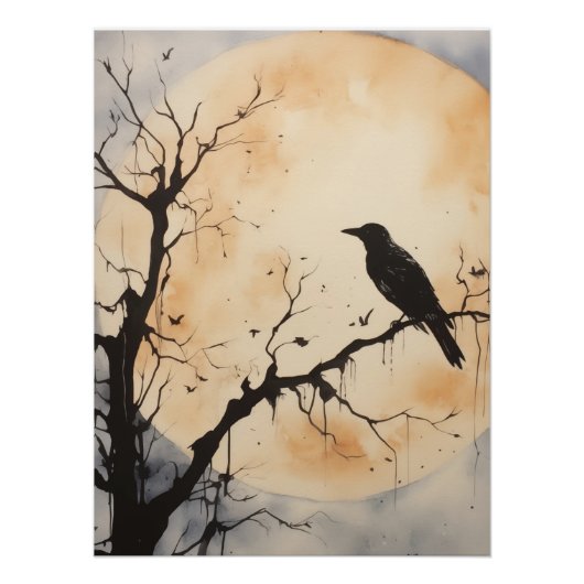 Silent Sentinel Poster door PS Natuur Design (Voorkant)