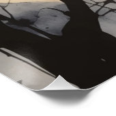 Silent Sentinel Poster door PS Natuur Design (Hoek)