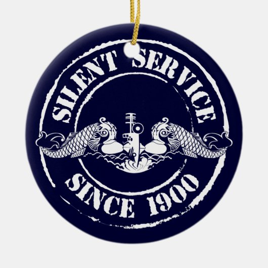 Silent Service Keramisch Ornament (Voorkant)