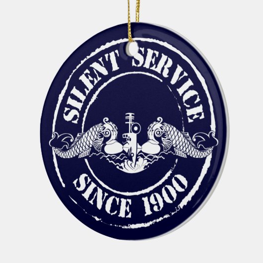 Silent Service Keramisch Ornament (Links)