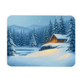 Silent Snow Magneet