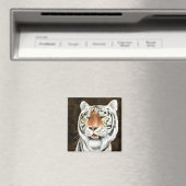 Silent Stalker - Tijgermagneet Magneet (Insitu (Vaatwasser))