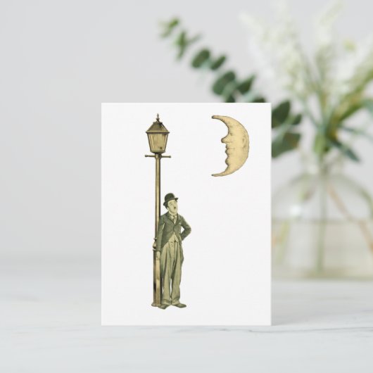 Silent Star - 1920's Briefkaart (Staand voorkant)