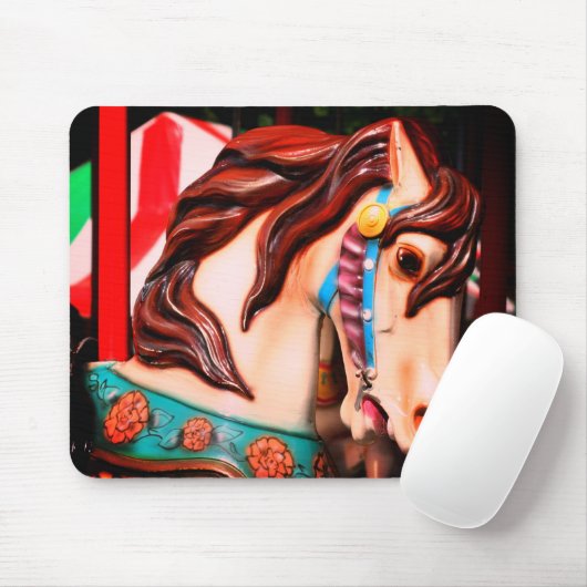 Silent Steed Carousel Horse Muismat (Met muis)