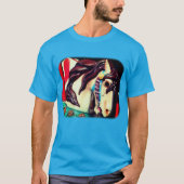 Silent Steed Carousel Horse T-shirt (Voorkant)