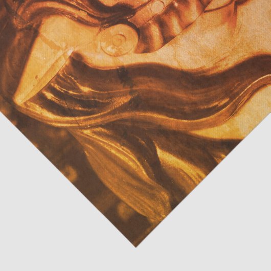 Silent Steed Carrousel Horse  ontkoppeling Tissuepapier (Detail)