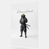 Silent steel samurai acryl bord (Hoek)