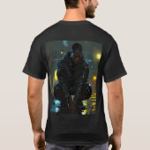 Silent Storm: De Rouwende Rebel T-shirt (Achterkant)