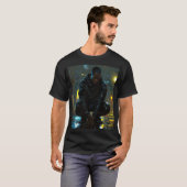 Silent Storm: De Rouwende Rebel T-shirt (Voorkant volledig)