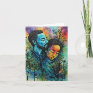 "Silent Strength" - een zielige Vaderdag Kaart