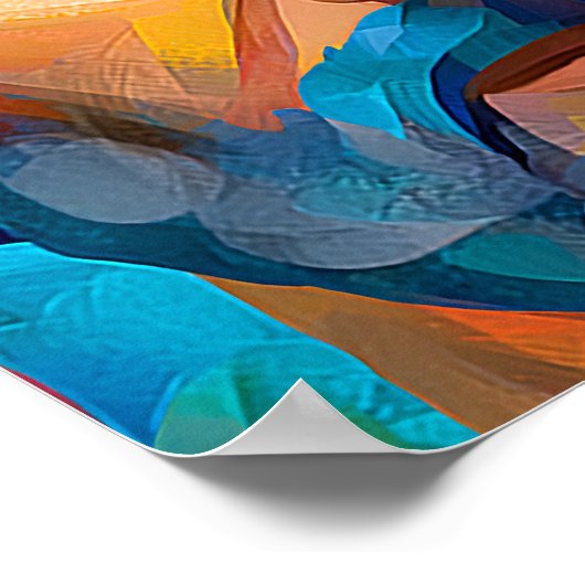 Silent Strength of Saint Joseph Poster (Hoek)