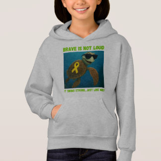 Silent Strength Turtle Hoodie!