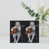 Silent Strings – Elegant Postcard Briefkaart (Staand voorkant)