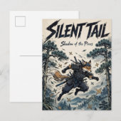 Silent Tail Feestdagenkaart (Voorkant / Achterkant)