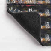 "Silent Thunder #2" Getuige Abstract Design Mousep Muismat (Hoek)
