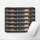 "Silent Thunder #2" Getuige Abstract Design Mousep Muismat (Met muis)