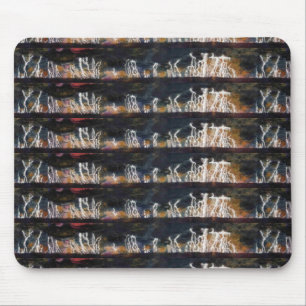 "Silent Thunder #2" Getuige Abstract Design Mousep Muismat