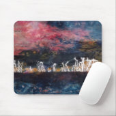 "Silent Thunder" Abstract Design Mousepad Muismat (Met muis)