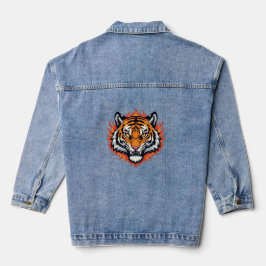 Silent Tiger – Precision and Power Denim Jacket