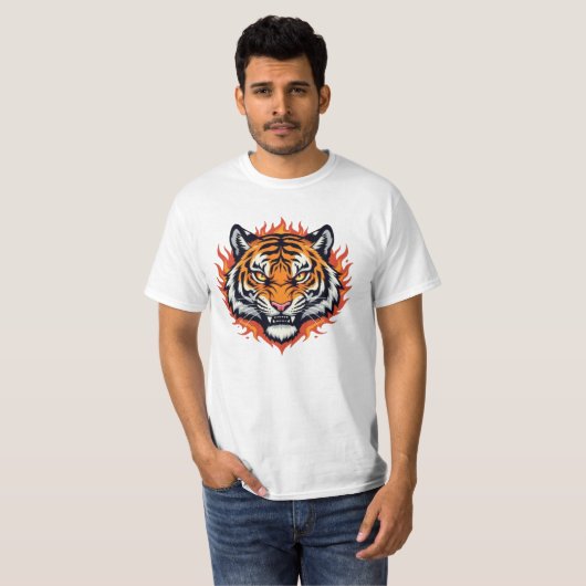 Silent Tiger – Precision and Power T-shirt (Voorkant volledig)