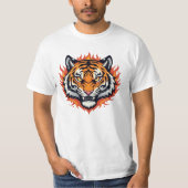 Silent Tiger – Precision and Power T-shirt (Voorkant)