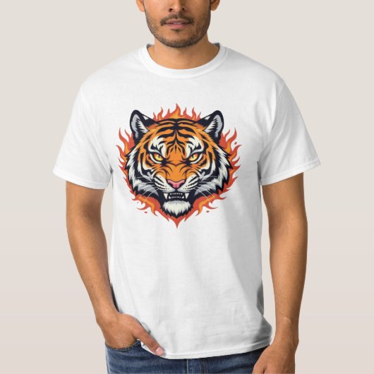 Silent Tiger – Precision and Power T-shirt (Voorkant)