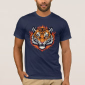 Silent Tiger – Precision and Power T-shirt (Voorkant)