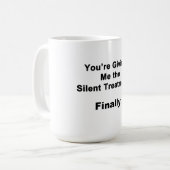 Silent Treatment Koffiemok (Voorkant links)