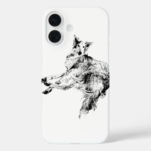 Silent Velocity – Silken Windhound Case-Mate iPhone Case (Achterkant)