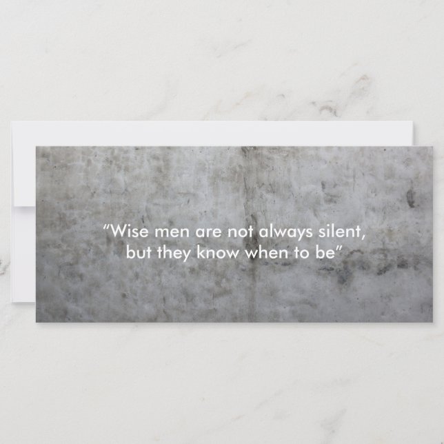 Silent Wall (Voorkant)