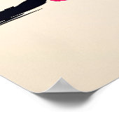 Silent Warrior Monk onder de rijzende zon Poster (Hoek)