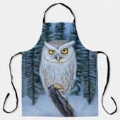 Silent Watch - Northern Winter Bossen Grey Owl Schort (Voorkant)