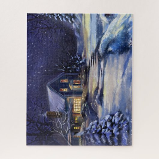 Silent Winters Night Puzzle Legpuzzel (Verticaal)